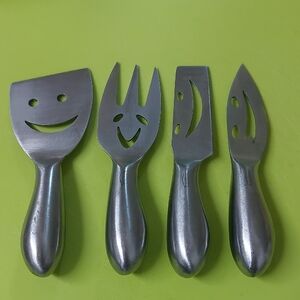 Stainless Steel Cheese Knife Set